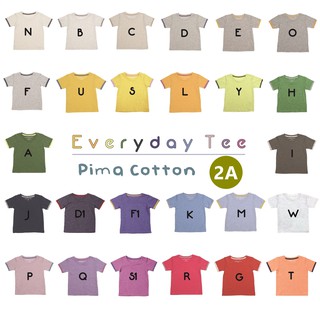 เสื้อยืดเด็กขี้ร้อน ไซส์2ขวบ(2A) Pima Cotton บางสุดในโลก  : small but chic