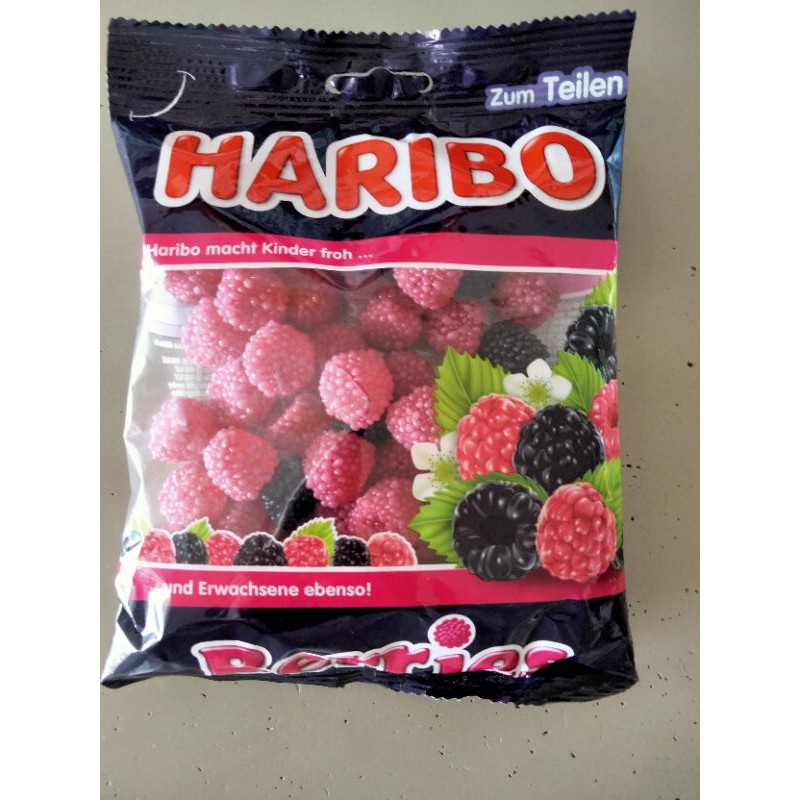 Haribo  Berries Jelly เบอร์รี่ เจลลี่ 200กรัม