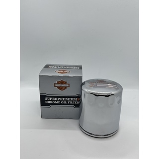 Super Premium 5 Chrome Oil Filter กรองน้ำมันเครื่องสีโครม สำหรับ Harley-Davidson