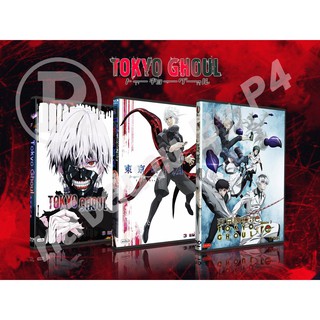 DVD การ์ตูนเรื่อง Tokyo Ghoul โตเกียว กูล ภาค 1 - 3 ( พากย์ไทย + ญี่ปุ่น - บรรยายไทย )