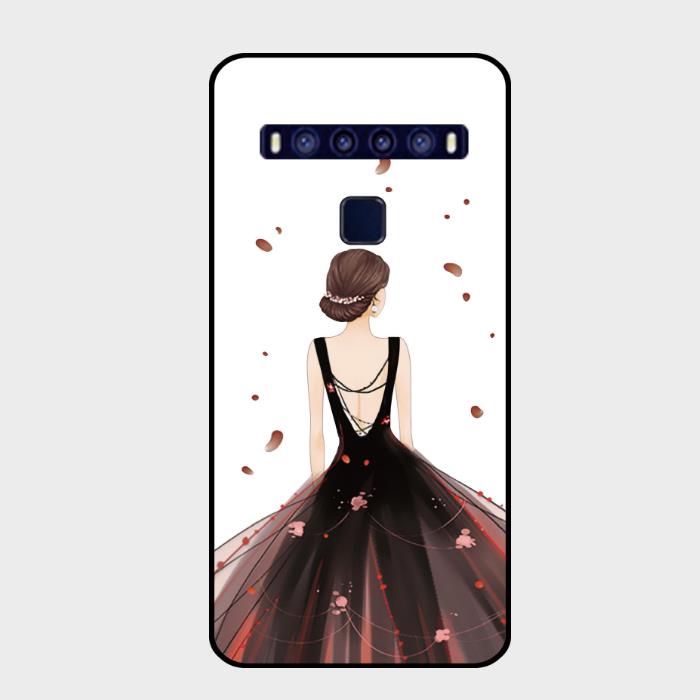 TCL 10L/tcl 10 SE/tcl 20e/tcl 20se/10pro/tcl Plex T780H Girl back 01 series เคสโทรศัพท์มือถือ tpu ca