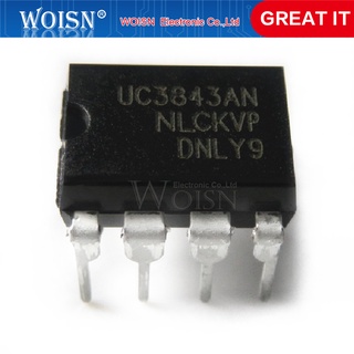 10 pcs/lot UC3843 DIP8UC3843AL UC3843B UC3843BN UC3843AN KA3843 3843 DIP8 In Stock