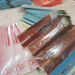 ซองใสสำหรับใส่ฟิล์ม 42 รูป7แถว ซองใส พร้อมส่ง สินค้ามีชื่อของที่ร้าน