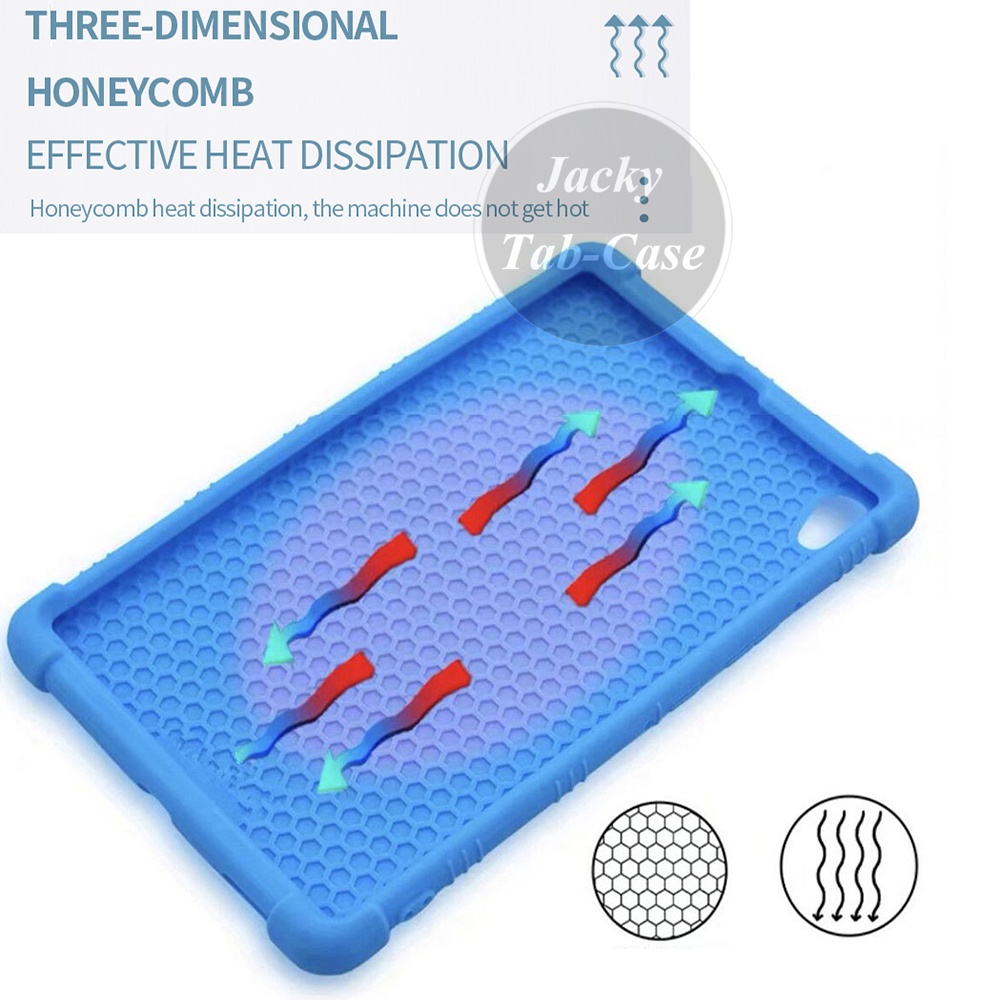 เคสแท็บเล็ต ซิลิโคนนิ่ม กันกระแทก พร้อมขาตั้ง สําหรับ Bmax MaxPad i11 10.4 นิ้ว Bmax i11 - รูปที่ 6