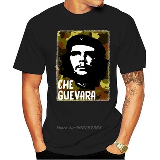 เสื้อยืดผ้าฝ้ายพิมพ์ลายขายดี เสื้อยืด ผ้าฝ้าย พิมพ์ลาย Che Guevara Camo แฟชั่นฤดูร้อน สไตล์สตรีท สําหรับผู้ชาย