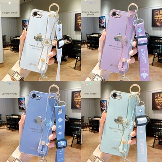 เคส Oppo A71 น่ารัก ซิลิโคน ใบเมเปิ้ล สายรัดข้อมือ เคสโทรศัพท์ พร้อมเชือก
