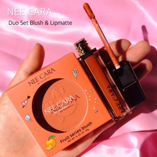 🍑🍑 NEE CARA DUO SET BLUSH &amp; LIPMATTE 🍑🍑