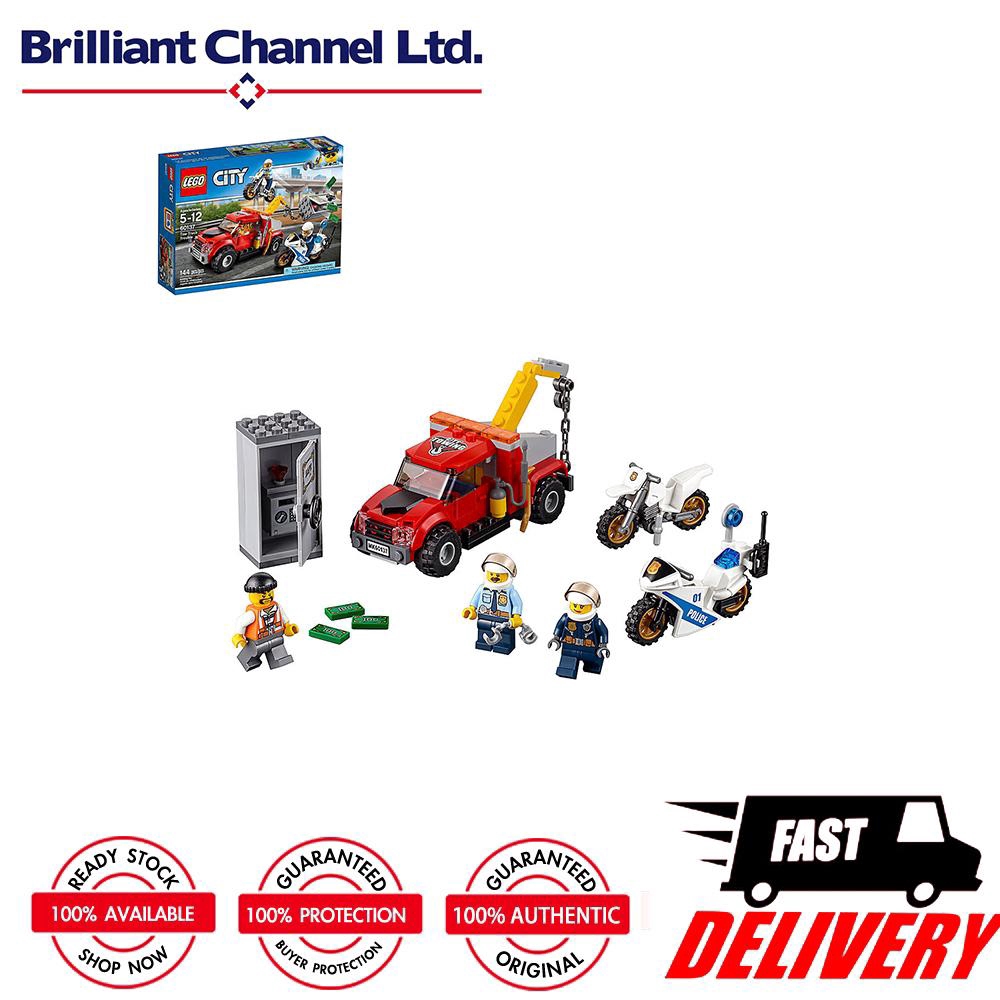 lego city police tow truck