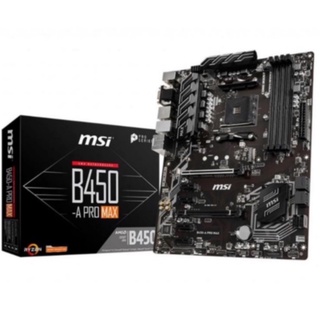 MAINBOARD (เมนบอร์ด) AM4 MSI B450-A PRO MAX ประกัน 3ปี