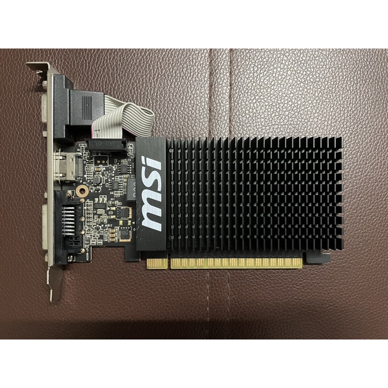 การ์ดจอ NVIDIA รุ่น GeForce GT 710 (MSI) DDR3/2GB 64 bit (สินค้ามือสอง) (สภาพใหม่)