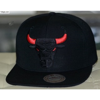 หมวกแก๊ป ลายโลโก้ Chicago Bulls สไตล์ฮิปฮอป มี 3 แบบ