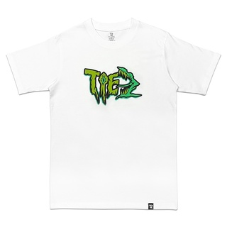 เสื้อยืดผ้าฝ้ายพิมพ์ลายแฟชั่น TREZ MONSTA TEE WHITE