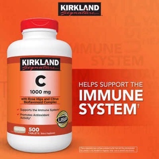 Kirkland Signature Vitamin C 1000mg. (500Tablets)