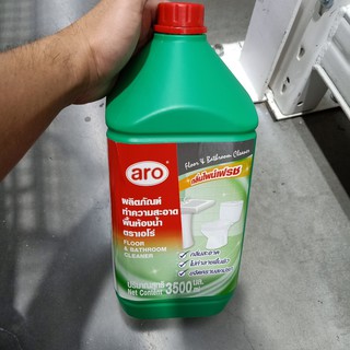 ecook ผลิตภัณฑ์ ทำความสะอาด พื้นห้องน้ำ ตรา aro floor &amp; bathroom cleaner 3500ml