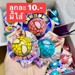 เยลลี่ผลไม้สไปเดอร์แมน เยลลี่สไปเดอร์แมน มีใส้ผลไม้ พร้อมส่ง