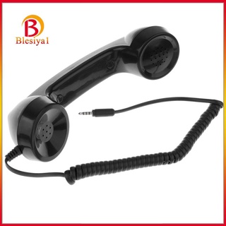 [Ship in 12h] 3.5mm Mic Retro Cell Telephone Handset Phone Classic Receiver Red