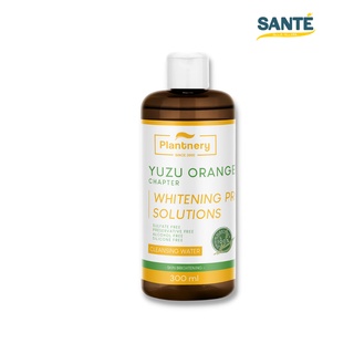 Plantnery Yuzu Cleansing Water คลีนซิ่ง เช็ดเครื่องสำอาง จากสารสกัดส้มยูซุ 300 ml.