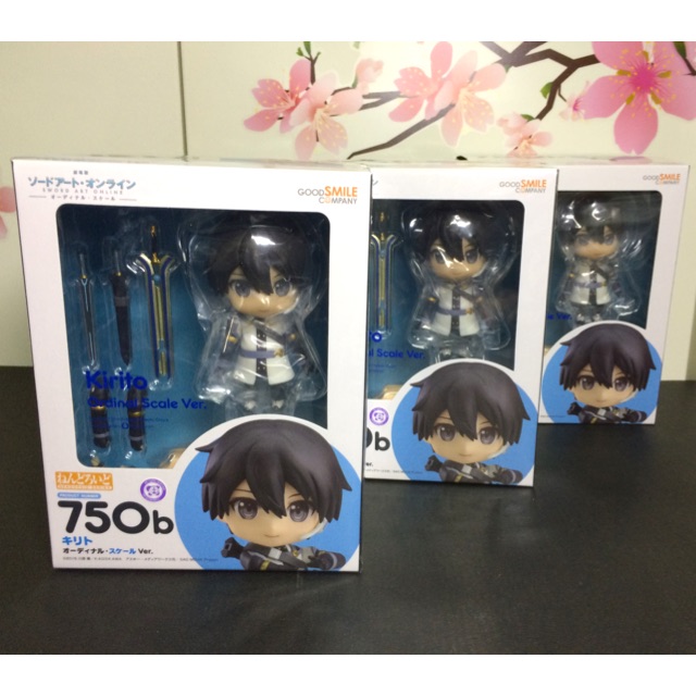 Nendoroid No.750b Kirito ของ🇯🇵แท้ มือ 1 สูง 10 CM