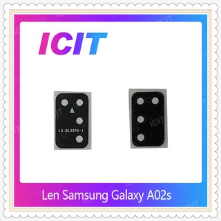 Lens Samsung Galaxy A02s อะไหล่เลนกล้อง กระจกเลนส์กล้อง กระจกกล้องหลัง Camera Lens (ได้1ชิ้นค่ะ)  ICIT-Display