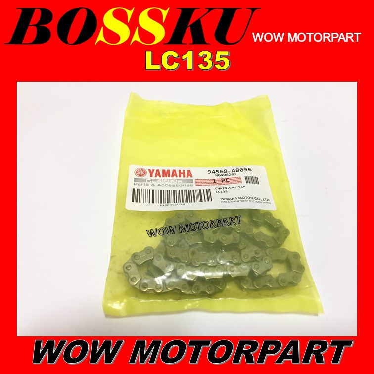 LC135 TIMING CHAIN LC 135 CAM CHAIN LC135 RANTAI KECIK 96L CAM CHAIN FZ150 GT128 XCITE 96M TIMING CH