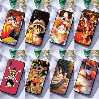 Vivo Y11 Y12 Y17 Y19 Y30 Y50 Y15 2020 อ่อนนุ่มซิลิก้าเจลเคสโทรศัพท์ One Piece Ace