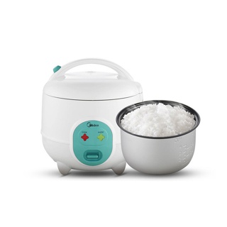 Midea หม้อหุงข้าวไมเดีย ความจุ 0.6 (Rice Cooker 0.6L) ลิตร รุ่น MR-CM06SA(เขียว), MR-CM06SD(ส้ม)