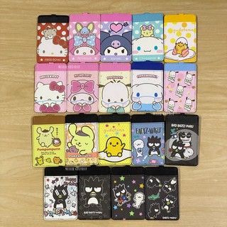 พร้อมส่ง ที่ใส่บัตรพนักงาน บัตรประจำตัว หนังPU พร้อมขอเกี่ยว ลายการ์ตูน Kitty ลายชุด3