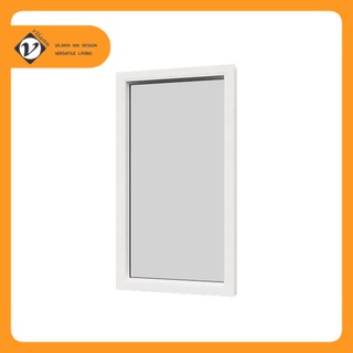 Vilann ช่องแสงหน้าต่างUPVC 60x110 ซม. สีขาว