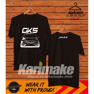 เสื้อยืด ลาย Honda Jazz GK5 Stance สําหรับรถยนต์สามารถปรับแต่งได้