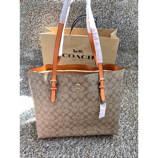 COACH MOLLIE TOTE IN SIGNATURE BAG