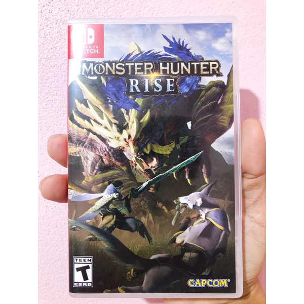 แผ่นเกมส์ Nintendo Switch : Monster Hunter Rise (มือ2) (มือสอง)