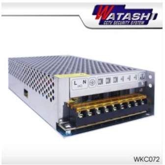 ยี่ห้อ Watashi  รุ่นWKC072 CCTV Power Supply 12V/30A