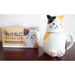 Cat Tea for One Set ชุดน้ำชา แก้วน้ำชา กาน้ำชา