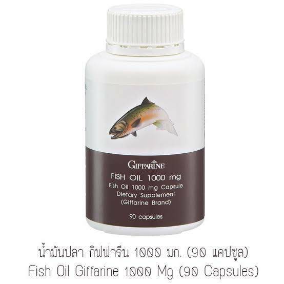 Giffarine Fish oil 1000​mg. Mixed vitamin E บรรจุ​ 90​ แคปซูล