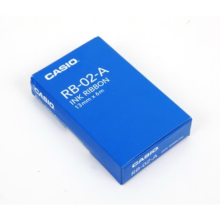 ผ้าหมึกเครื่องคิดเลข Casio RB-02 สีดำ/แดง