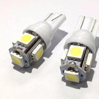 T10 5 SMD สีขาว