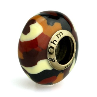 OHM Beads รุ่น Make Love - Murano Glass Charm เครื่องประดับ บีด เงิน เแก้ว จี้ สร้อย กำไล OHMThailand