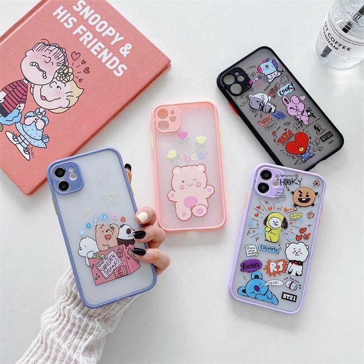 เคสโทรศัพท์ การ์ตูนแนวสร้างสรรค์ เคส OPPO A3S/A5 A5S/A7/A7 2018 A5/A9 2020/A11X/A11 RENO 2 RENO 4 R17 #916