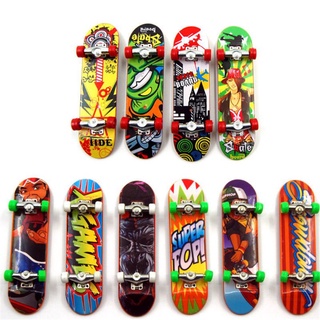 OMG* 2PCS Finger Board Tech Truck Mini Skateboards Alloy Stent Party Favors Gift