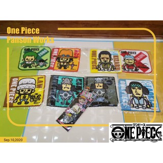 สินค้า OnePiece Panson Works 9 ชิ้น ผ้าเช็ดหน้า 8 ผืน + เข็มกลัด ของใหม่