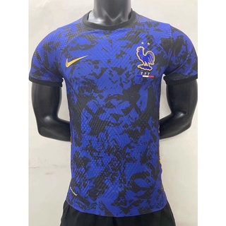 เสื้อกีฬาแขนสั้น ลายทีมชาติฟุตบอล French player version jersey 22-23 คุณภาพสูง AAA ไซซ์ S-XXL