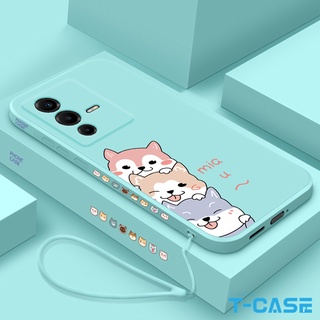 เคส Vivo V23 5G เคส Vivo V23E 5G V21 5G V21 V21E Silicone Soft Case Lovely dog Case TGG