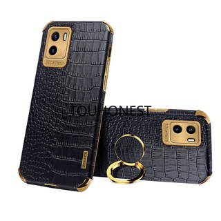 เคส Xiaomi 11T Pro เคส Xiaomi 12 Pro เคส Xiaomi 12S Pro เคส Xiaomi 12 Ultra Case Xiaomi Mix 4 Case Xiaomi Civi 12X Case Xiaomi Poco X3 GT Poco F4 GT X4 M4 Pro Crocodile Pattern Leather Ring Phone Case โทรศัพท์มือถือ ลายหนังจระเข้ พร้อมแหวนนิ้ว สําหรับ