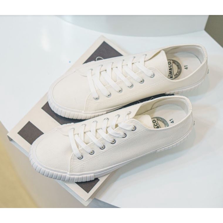 KIM&CO. Toffee(KF010M) รองเท้าผ้าใบกันน้ำ แฟชั่นผู้ชาย มินิมอล ใส่สบายไปได้ทุกที่ ไม่เมื่อยเท้า