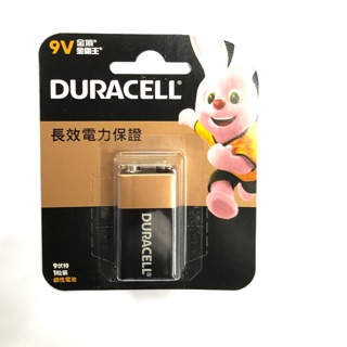 ถ่าน Duracell Alkaline 9V 1 ก้อน ของแท้ ใหม่