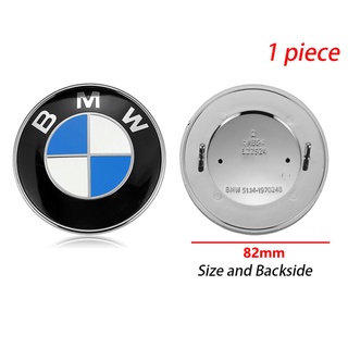 *พร้อมส่ง* มาใหม่ อะไหล่โลโก้โครเมี่ยม ด้านหน้า 82 มม. และ 74 มม. สําหรับ BMW