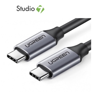 Ugreen USB-C to USB-C Cable Male &amp; Male 1.5M. Gray (Gen1) (50751) สายชาร์จ by Studio7