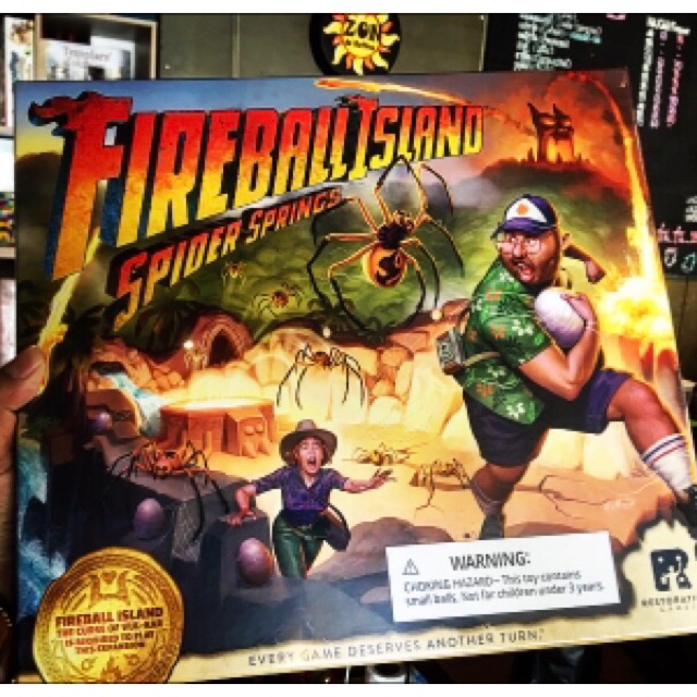 Fireball Island Spider Springs