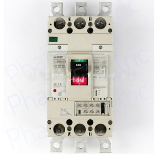 Mitsubishi MCCB NF630 SEW 3P 300-630A 50ka/380v มิตซูบิชิ MCCB NF630 SEW 3P 300-630A Molded Case Circuit Breaker