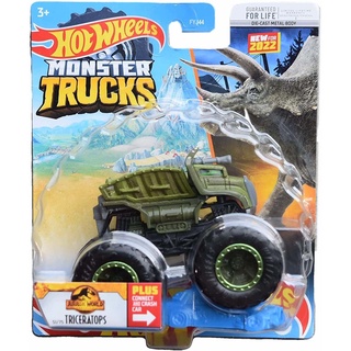 Hot Wheels Monster Trucks Jurassic World Tricerators HCP44